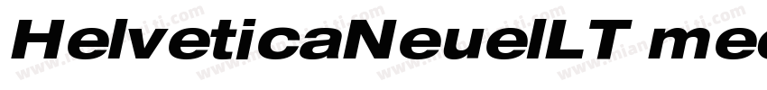 HelveticaNeuelLT med字体转换